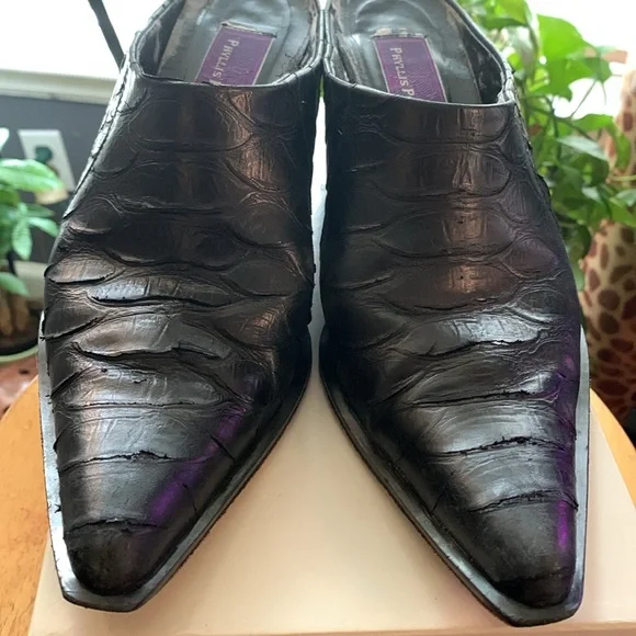 Phyllis Poland Leather Mule - Picture 3 of 8